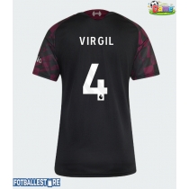 Liverpool Virgil van Dijk #4 Tredjedrakt Dame 2026-27 Kortermet